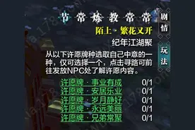 天涯明月刀周年庆活动 奖励及其流程详细介绍图片