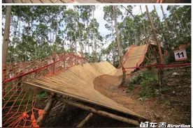 圆满落幕！2016恩平泉林国际自行车速降赛图片