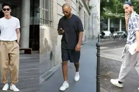 穿搭 | 街拍必备白球鞋，下周的穿搭都给你准备好了图片