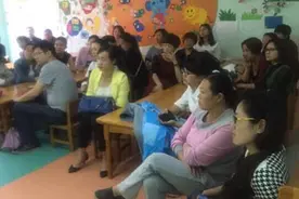 家园联合保安全 广丰区幼儿园召开“防汛、防溺水”家长会图片