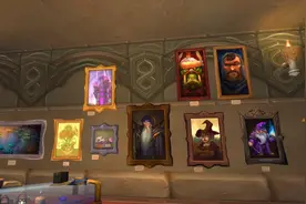 魔兽世界7.0：达拉然景观更新各种名画彩蛋图片