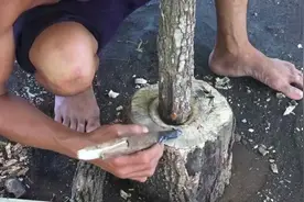男子用最原始的方法竟做出了这种东西，太令人震惊了视频封面