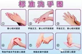 “六步洗手法”才能真正除菌图片