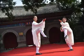 “白云杯”太极邀请赛上看各派掌门人舞太极图片