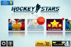 冰球也可以用回合制玩法打：《冰球明星》图片