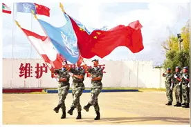 中国赴黎巴嫩维和部队完成轮换交接图片