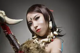 让你瞬间燃起来！LOL野性豹女惊艳cos片热辣来袭图片
