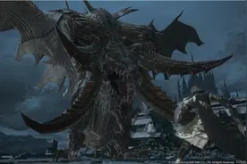 《最终幻想14》3.3版海量新截图 巨型Boss十分凶恶图片