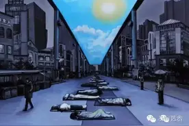 近日，北京市世贸天阶实施“春夜暖阳”计划，各地流浪汉纷纷前往过夜，深夜的世贸天阶又为首都增添一道靓丽的风景线图片