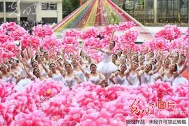 安徽亳州：幼师学生展才艺图片