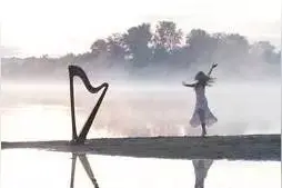 天堂的音乐│竖琴也疯狂图片