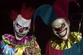 为博眼球济宁网民“恶搞小丑”惊吓路人 警方：可报警图片