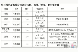 柳州市2016年中考方案发布 考试成绩分为8个等级图片