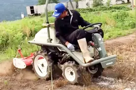日本生产的10马力小农机，下地干活试试怎么样视频封面