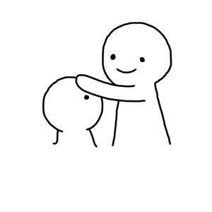 男朋友摸头安慰表情包