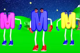 儿童英文儿歌大全，字母M开头的英语单词视频封面