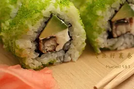 飞鱼籽翻转寿司图片