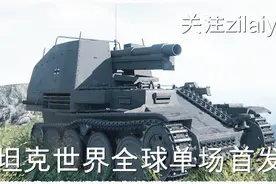 坦克世界 火炮蟋蟀收残局 吊打5辆重坦和轻坦 火炮我就服你视频封面