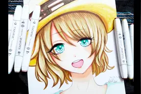 漫画人物水彩绘画教程，从此在家也能学画画啦！