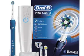英国亚马逊：博朗 Oral-B Pro 5000蓝牙电动牙刷 英淘图片