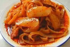 正宗岐山擀面皮图片