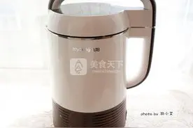 【九阳破壁豆浆机Q1】之 营养五谷豆浆图片
