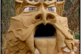 DIY户外烧烤炉，这造型真是逆天了！图片