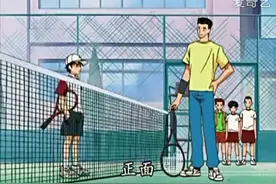 武士第二代，大力选手桃城和龙马王子的对决图片