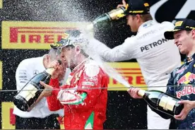 冷知识：为什么F1领奖台上要喷香槟？图片