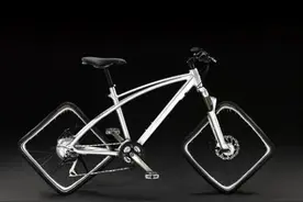 6款最屌的自行车，轮子居然有正方形的！图片