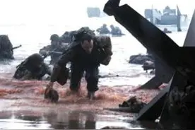 “海水被染成红色”，诺曼底登陆时最血腥的战役图片