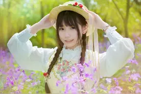 [lolita]洋装少女清新可爱，来和我一起邂逅春天的奇遇~图片