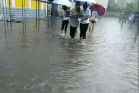 看海模式以开启！郑州！图片