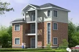 新农村自建房 3层11米X9米 带堂屋含平面图纸图片