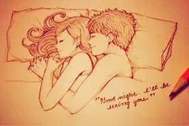 我喜欢清晨，睁眼就能看到你在我身边图片