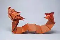 折纸教程每日荐 2016 6.8：龙 实拍教程图片