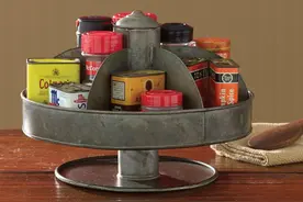 12款转盘式桌面收纳，总有一个深得你心图片