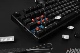 赛睿APEX M500机械键盘拆解评测图片