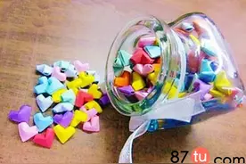 简易的立体爱心折纸图解教程图片