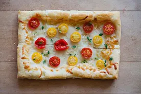 饺皮版迷你披萨，比必胜客的口感香脆100倍图片