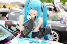 另类日本车展 痛车当然要配COSER图片