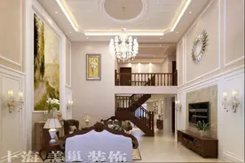 建业森林半岛260平复式简欧风格，清新自然，时尚温馨。图片