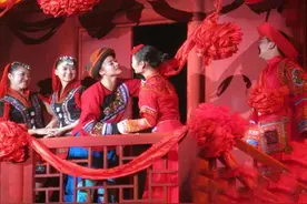 贵州少数民族婚礼习俗，彩礼尾数要带六，迎娶新娘要唱歌图片