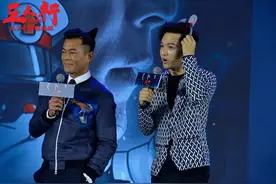 钟汉良、古天乐同台亮相黑白分明  “猫耳朵”造型萌翻全场图片