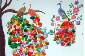 快乐小手工之手指画finger painting图片