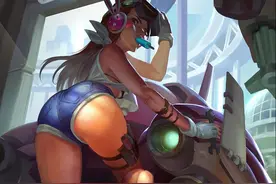 守望先锋小美身材原来这么赞！各英雄不为人知的一面！图片