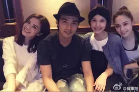 贺军翔杨丞琳亲密合影！《恶魔在身边》11年后再合体！图片