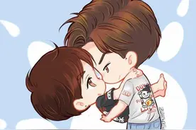 王青、冯建宇，戏内真CP，戏外真兄弟。图片