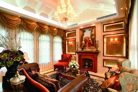 bigbang东永裴生日快乐，我家别墅送你，450平法式装修图片