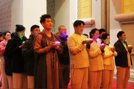 梵呗歌手桑吉平措法门寺地宫为佛祖真身舍利首唱图片